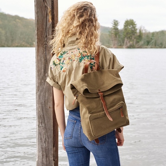 madewell backpack canvas